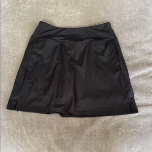 Black Athletic Skort